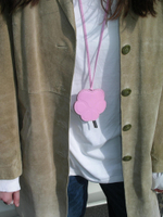 Подвеска-ключница PINK