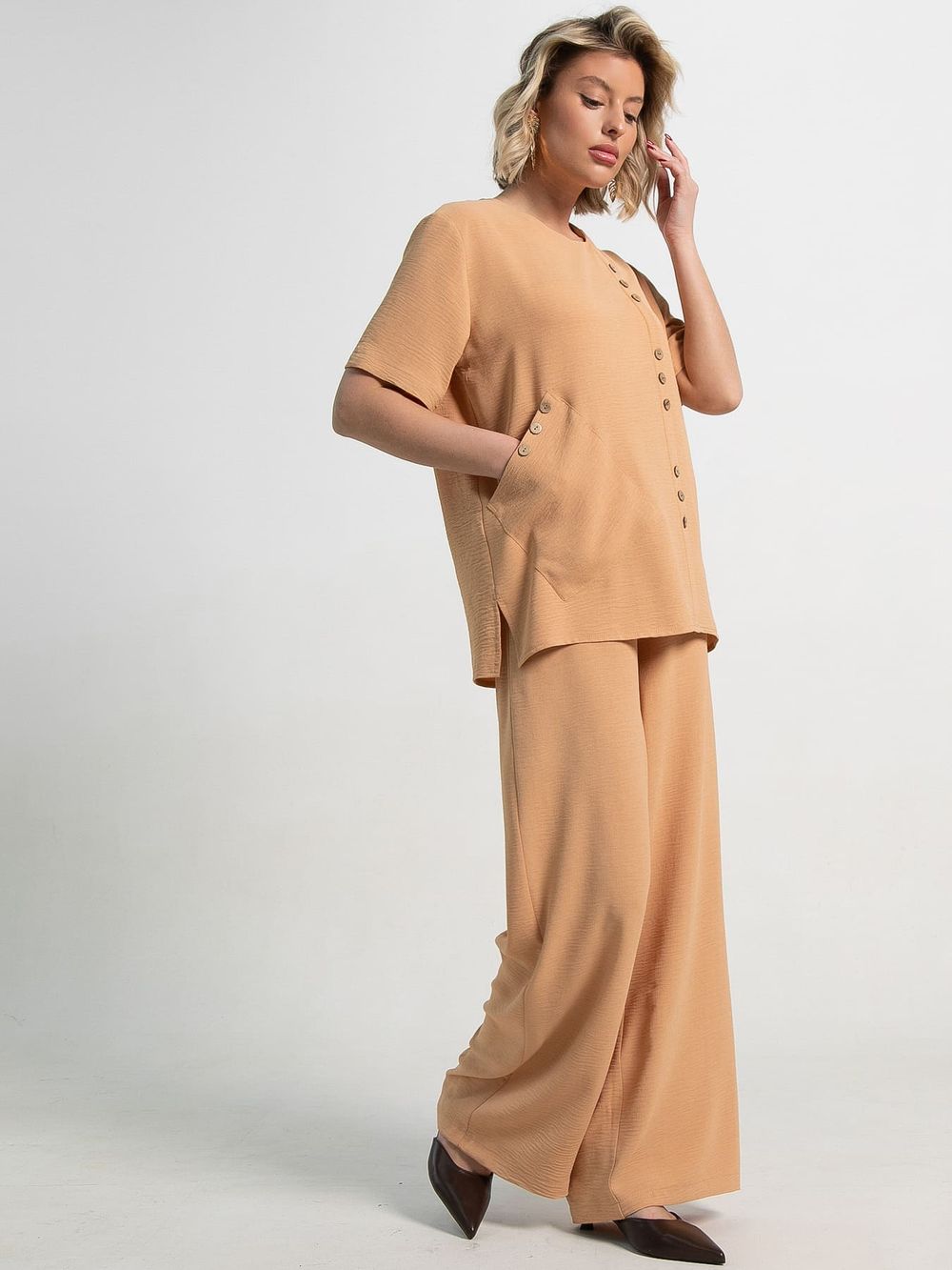 Костюм Вайлет (оранжево-бежевый) К15386-8М LT Collection