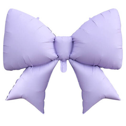 Шар Бант сиреневый, сатин