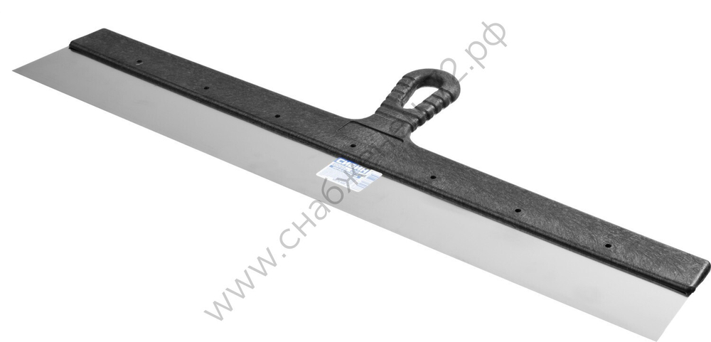 СИБИН 600 мм, пластиковая ручка, нержавеющий, Фасадный шпатель (10079-600)