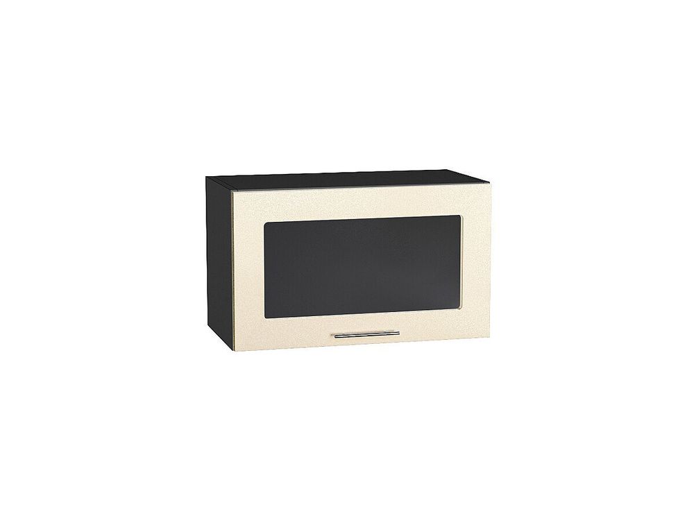 Шкаф верхний горизонтальный остекленный Валерия-М