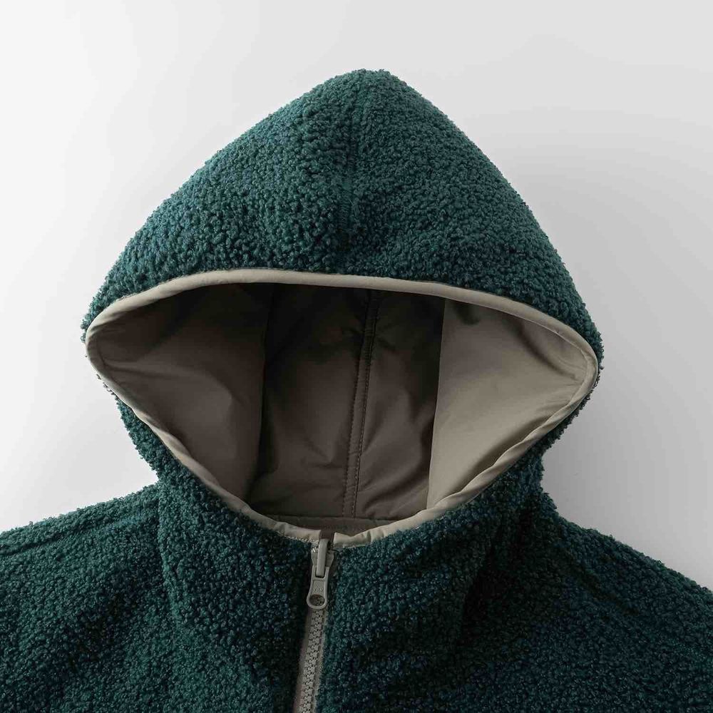 Куртка Ymkashix двухсторонняя зеленая