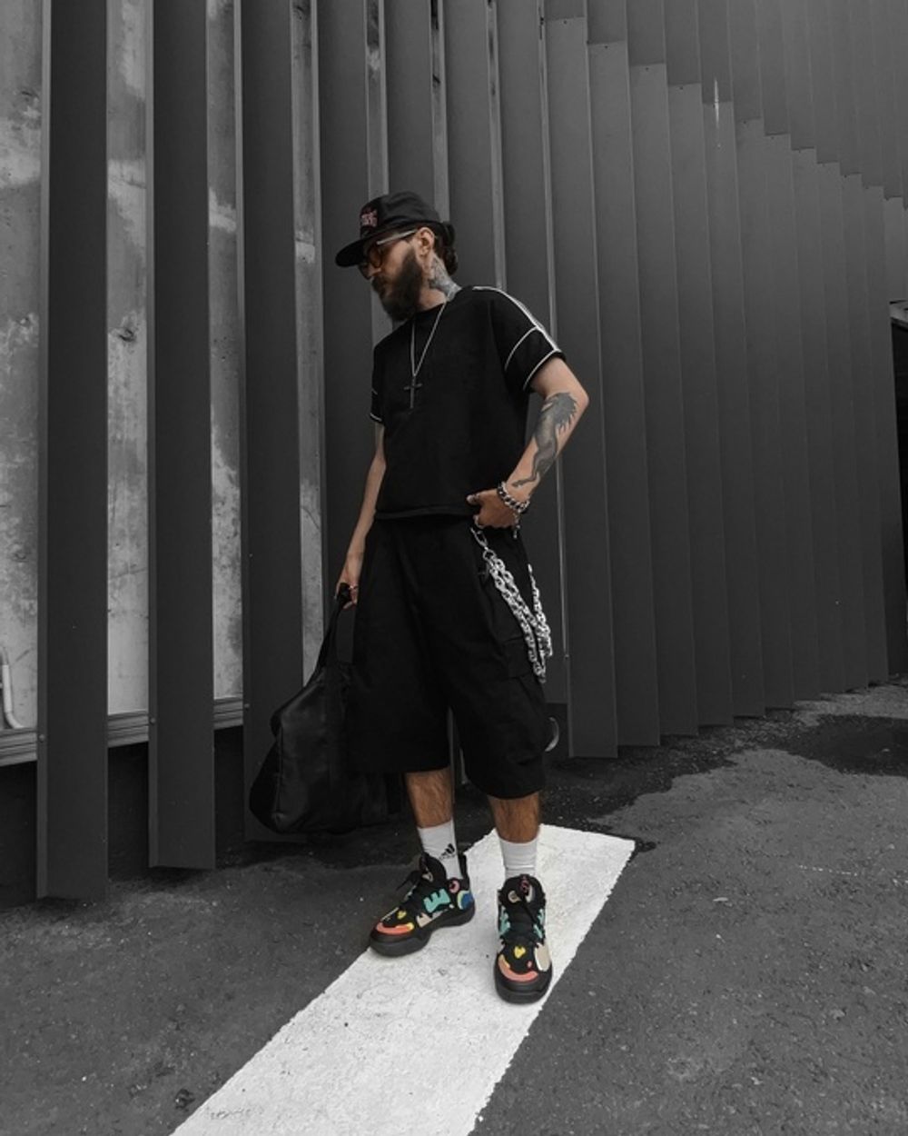 Шорты Issaya Big Cargo черные