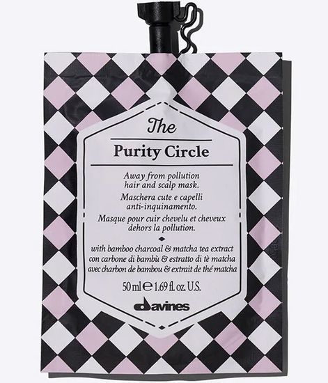 The Purity Circle, маска-детокс для волос и кожи головы, Davines