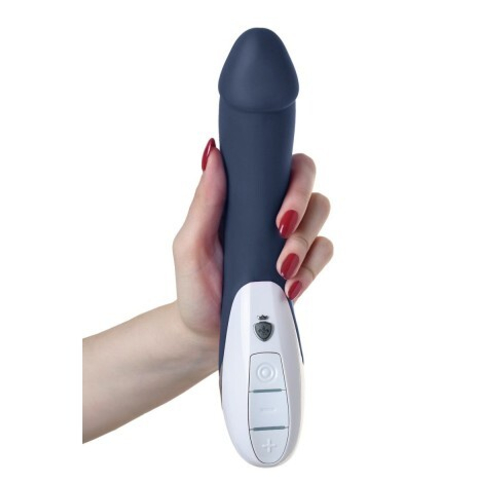 Вибратор Mystim Terrific Truman темно-синий