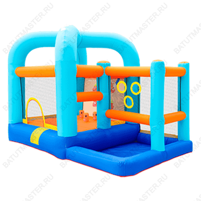 Батут для дачи "Интересное приключение" 3,6*2,3*2,5 м