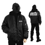 Купить Бомбер Heartz Moskva Black Series Oversized черная Бомбер Heartz Moskva Black Series Oversized черная