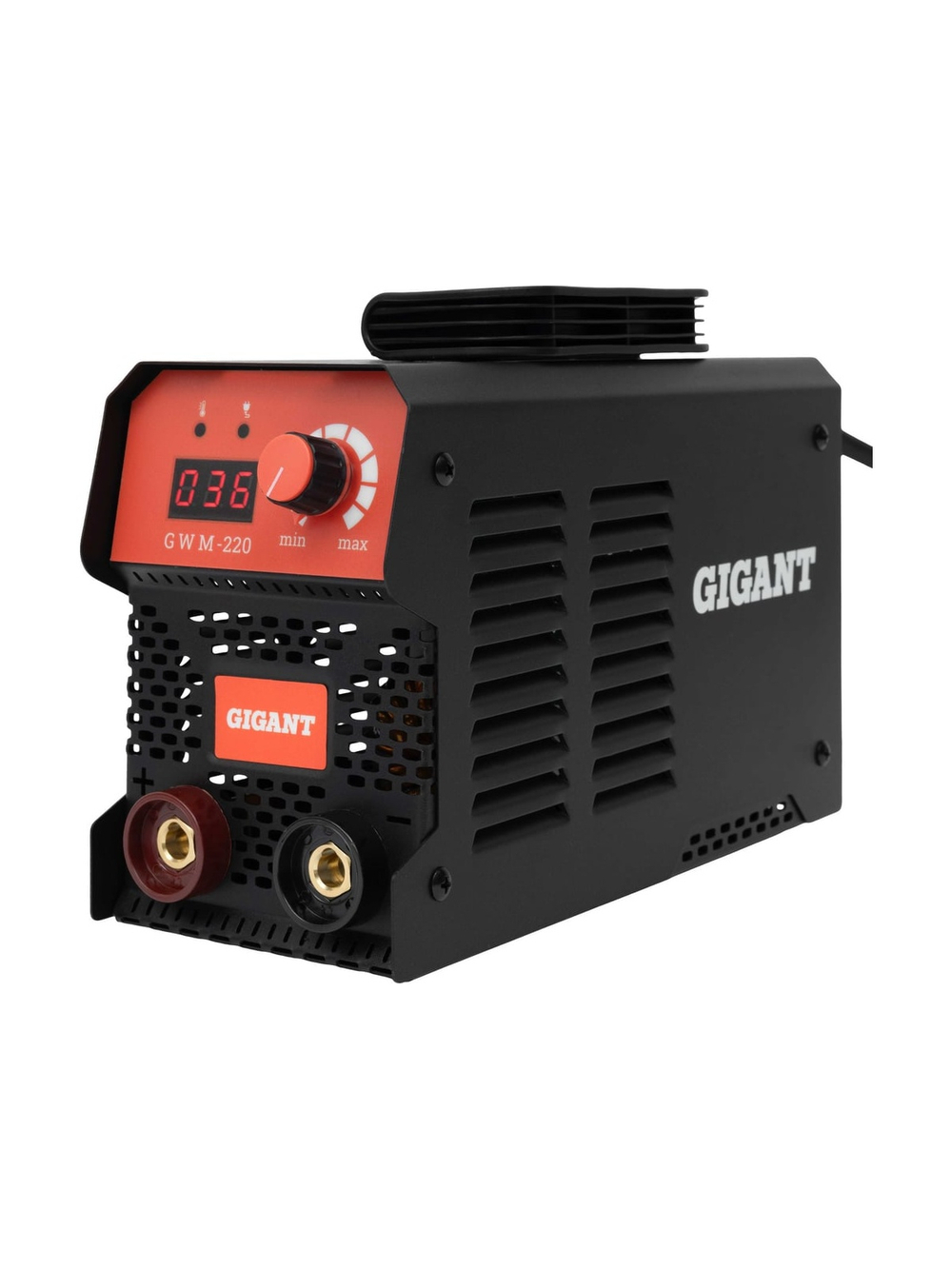 Инверторный сварочный аппарат (220 А; дисплей; кабель 2.5+1.5 м) Gigant GWM-220