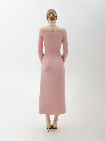 Merino wool blend dress