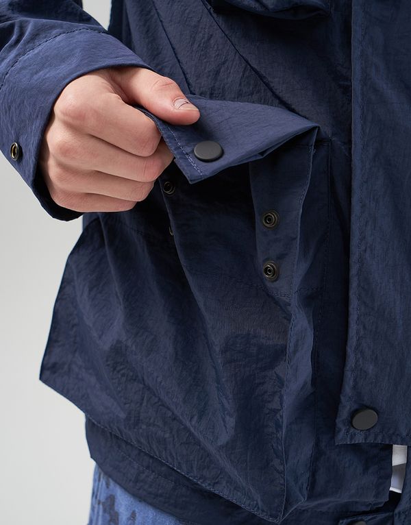 Куртка We Don’t Care Swiss M70 Crinkle Nylon Jacket Navy - фото 8