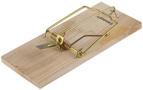 Крысоловка STAYER ″STANDARD″, деревянное основание