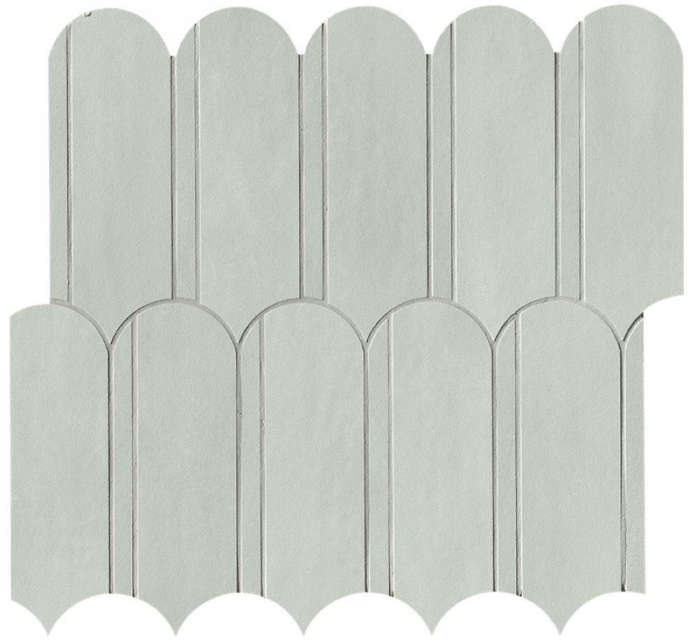 Мозаика Milano Mood Acquamarina&amp;Perla Archs Mosaico 28.2x31