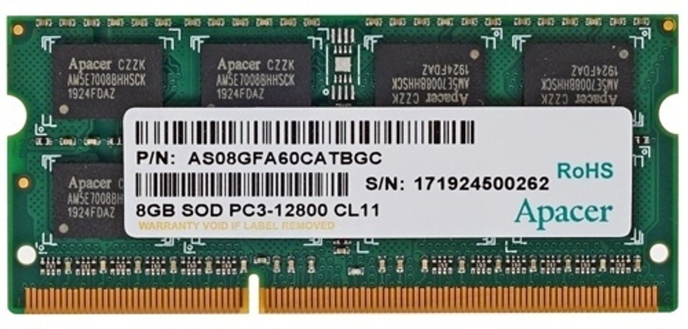 Оперативная память Apacer DS.08G2K.KAM 8 Гб
