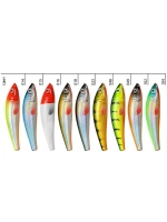 Воблер Минноу M-33 100mm, цвет 048 (окунь), 1 штука