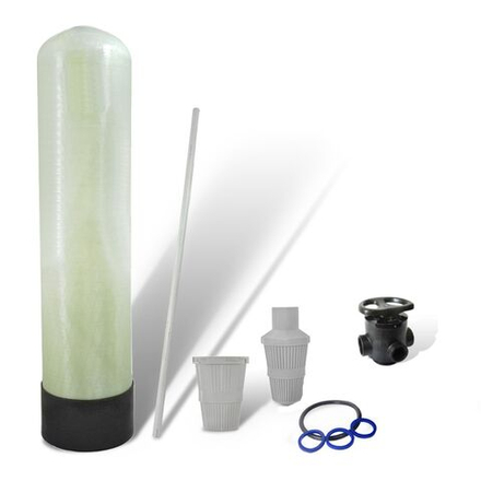 Комплект МоноКит : Корпус фильтра 3672 / Клапан RUNXIN F56D 2" (ручной) - Фильтр осветления и обезжелезивания