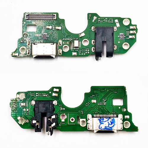 Шлейф для OPPO A57s плата на системный разъем/разъем гарнитуры/микрофон