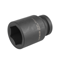 Головка ударная 1"DR 6-гр. 44 мм Cr-Mo удлиненная, на холдере ARNEZI R0500144