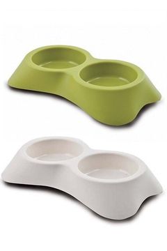 Бергамо Nuvola Doppia Миска двойная без крышки , Белая, 600 мл