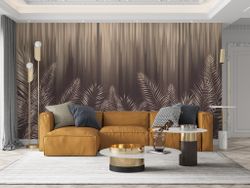 Фотообои пальмовые ветви