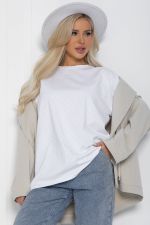 Блуза Альба (белая) Б12602-20 LT Collection