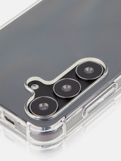 Чехол ROSCO для Samsung Galaxy S24 (арт.SS-S24-HARD-TPU-TRANSPARENT )