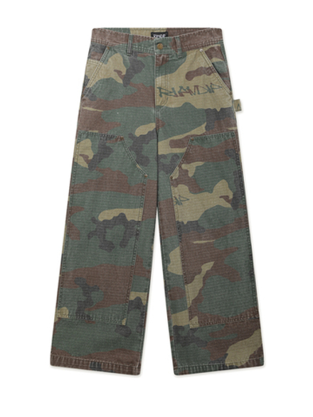 Мужские Брюки Claws Camo Wide Fit Carpenter