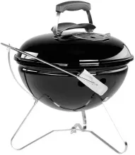 Портативный угольный гриль Weber Smokey Joe Premium, 37 см, чёрный