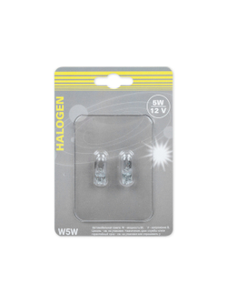 Лампа W5W 12v5w (W2.1x9.5d) блистер- 2шт. GANZ GIP06065