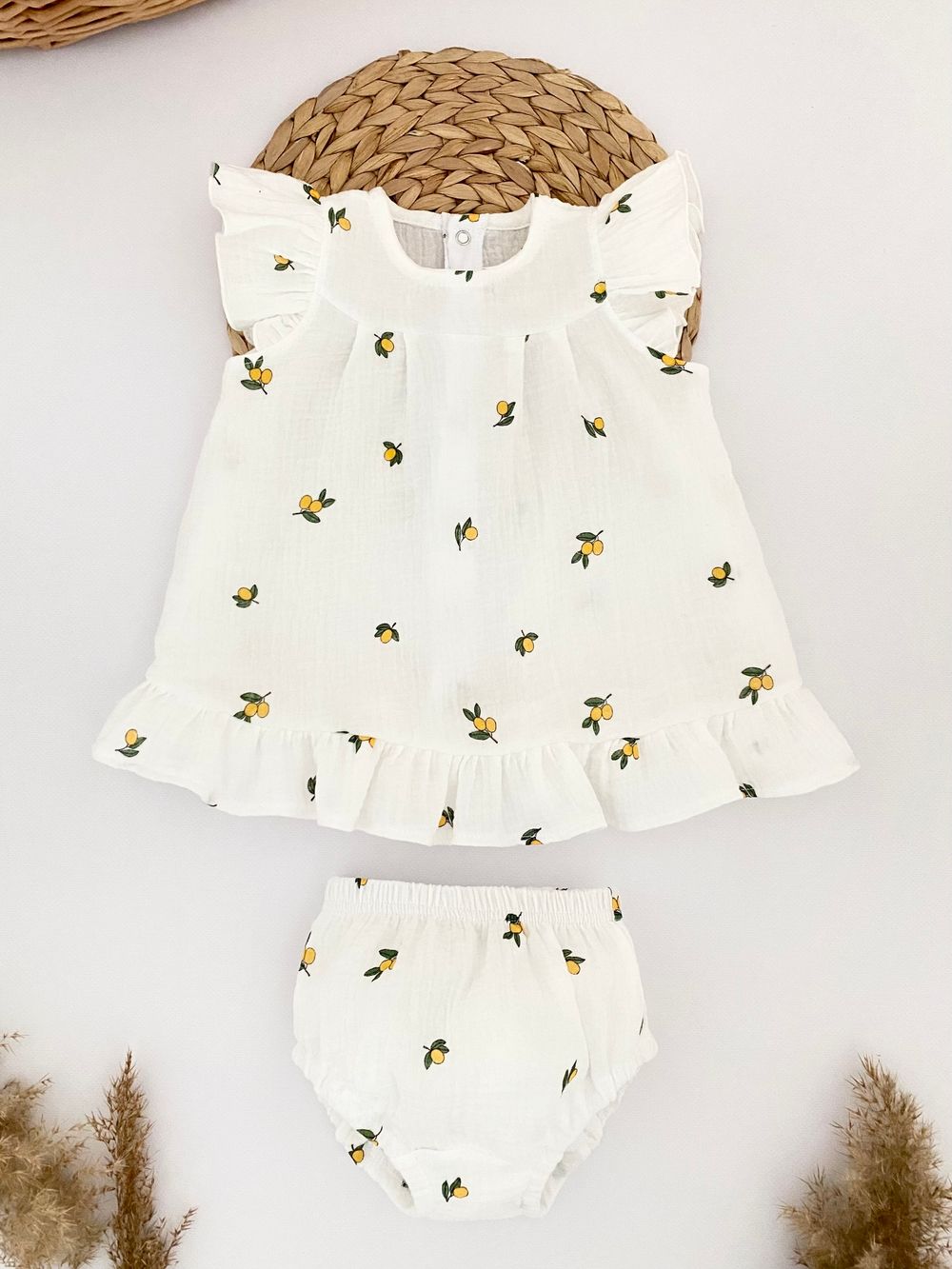 Платье + трусики "Лимончик"