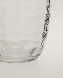 Zara Home стакан из стекла, цвет прозрачный, 8.5 см · 0284/400