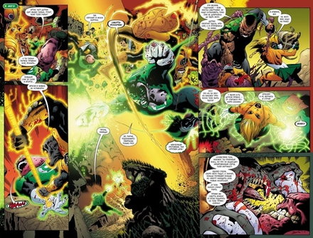 Комикс Зеленый Фонарь. Война Корпуса Синестро