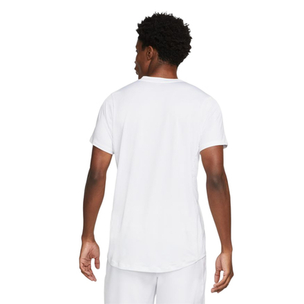 Мужское теннисное поло Nike Men's Court Dri-Fit Advantage Polo - белый