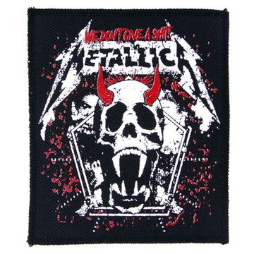 Нашивка Metallica We Dont One A Shit (95Х115)
