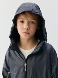 Ветровка на сетчатой подкладке "Графит" 7+