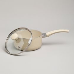 КОВШИК AGNESS АНТИП. ПОКР. РУЧКА SOFT TOUCH И СТЕКЛ. КРЫШКОЙ 1000 МЛ 14*7 СМ