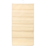 Органайзер двухсторонний подвесной для хранения вещей с крючком «ИДЕЯДОМА», цвет бежевый, 15 карманов, 75*39см