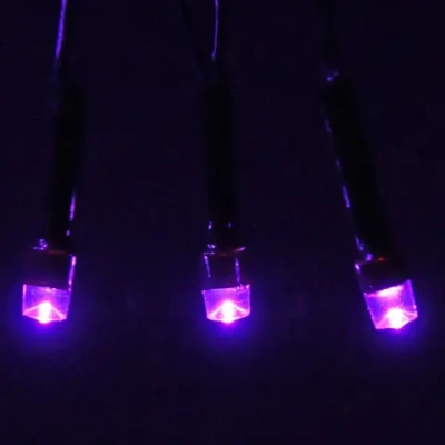 Гирлянда для дома 13м 152 лампы LED зеленый.пров.,8 реж, IP-20, Фиолетовый (возможность соединения)