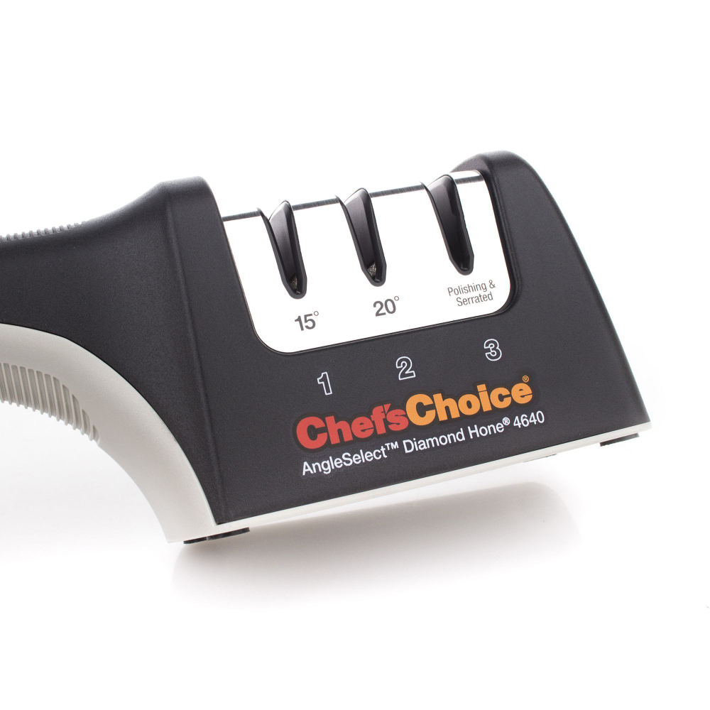 Точилка механическая для европейских и азиатских ножей Chefs Choice Knife sharpeners CC4640 США фрагмент