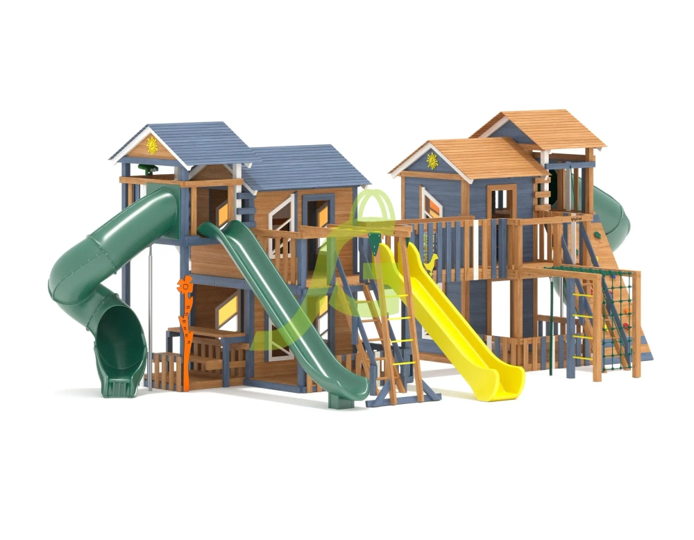 Детская площадка IgraGrad Домик 7 (мод.2) для общественных мест. ЦЕНА ПО ЗАПРОСУ.