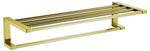 5020-S Полотенцедержатель с полкой  (Мат. Золото) ViEiR  (10/1шт)
