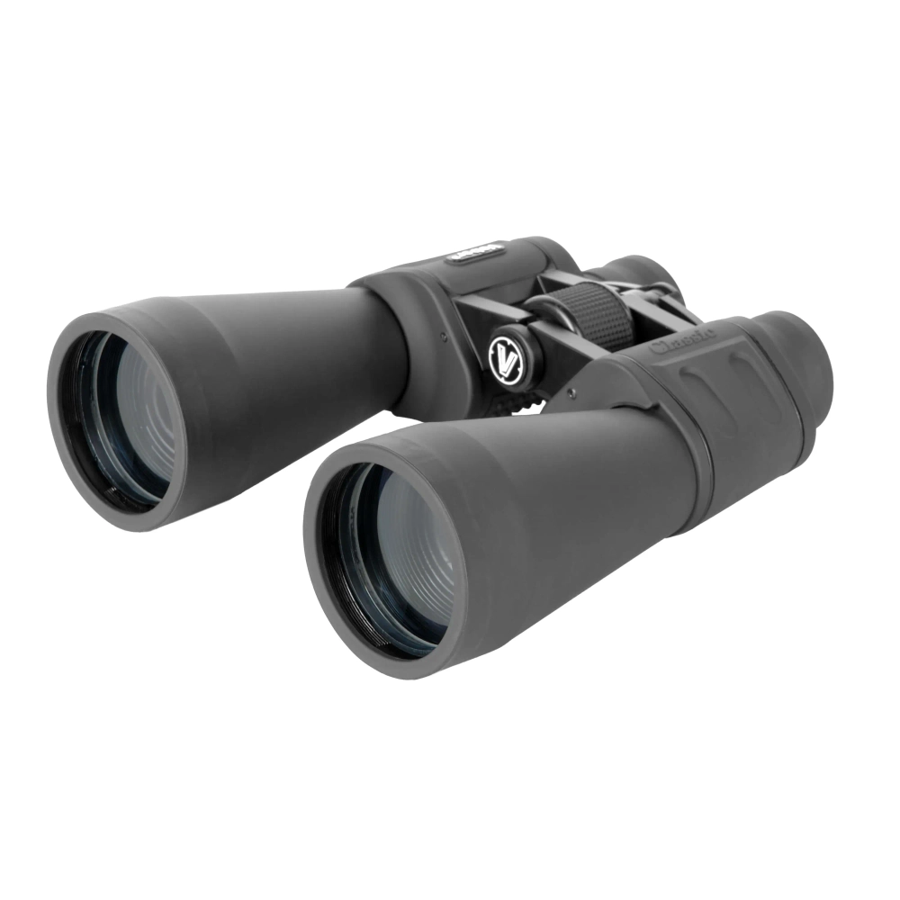 Бинокль Veber Classic БПЦс 15x60 VR с сеткой - черный, общая перспектива