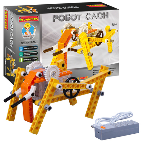 Конструктор Робот-слон с пультом управления