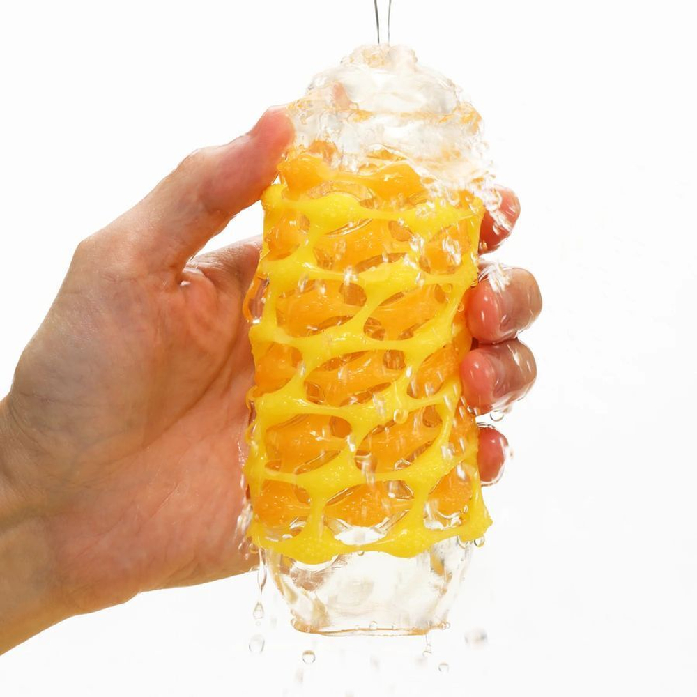 Мастурбатор Tenga Arte Weave, двухслойная текстура, 13,5 см