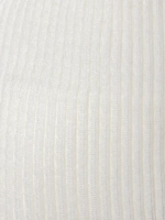 Белая шапка детская бини на осень