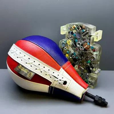 Набивная Premium груша Junior (цветная) с усиленной оксидированной шпилькой