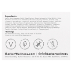 Barker Wellness Co, масло для тату, 120 мл (4 унции)