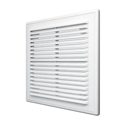 Решетка вентиляц. разъемная с сеткой 150 х 150 мм пласт. "Эра" 1515P