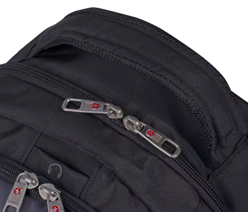 Рюкзак Wenger 15", черный/серый, 34х17х47 см, 32 л