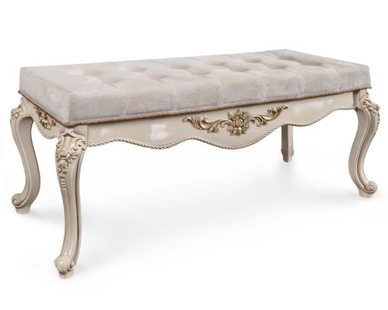 Банкетка ДЖОКОНДА крем глянец