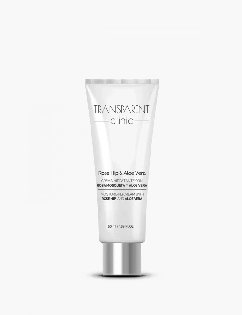 Крем с шиповником и алое вера | TRANSPARENT clinic Rose Hip & Aloe Vera Cream, 50мл
